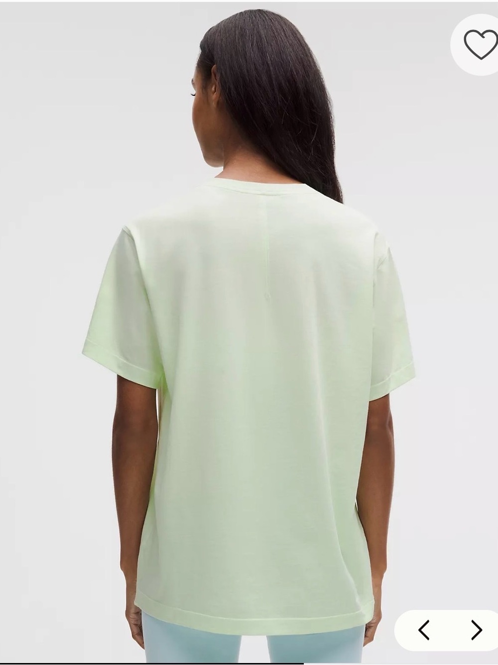 Lululemon All Yours Organic Cotton Crewneck T-Shirt, Medium, Color Macha Magic - Picture 2 of 6